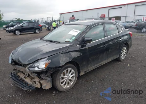 2018 Nissan Sentra Sv из США, поврежденный, VIN 3N1AB7AP6JY278950